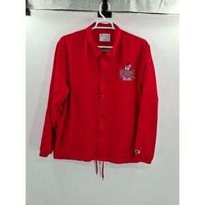 Champion Georgia Bulldogs Men's Red Classic Coaches Jacket XXL